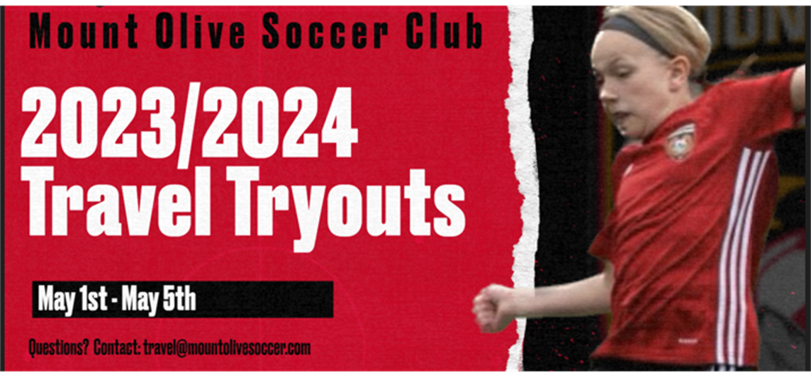 Travel Tryout Registration Open