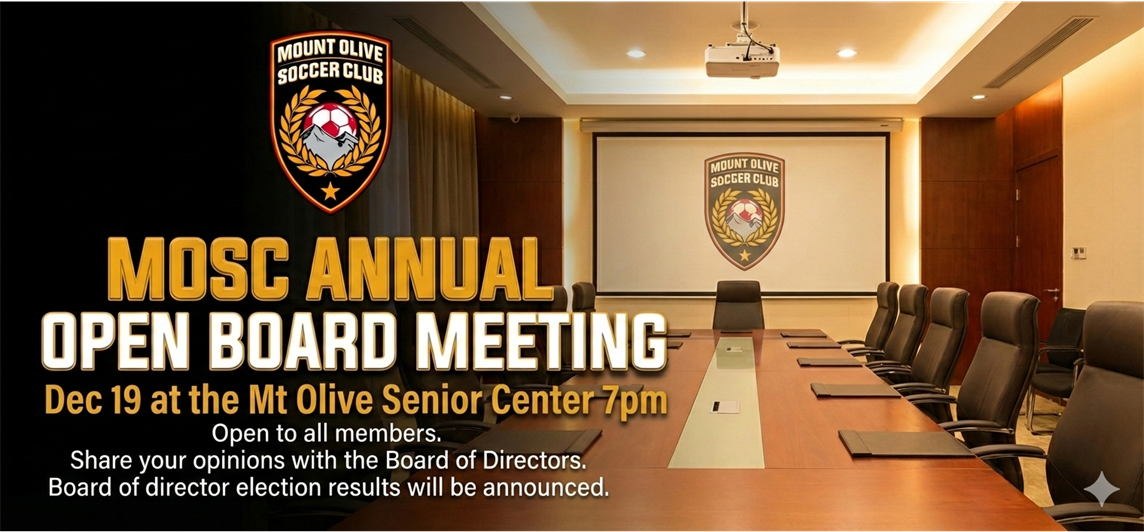 MOSC Annual Open Board Meeting